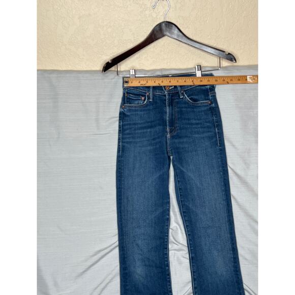 Mother size 23 jeans The Insider Ankle blue high-rise - Picture 4 of 9